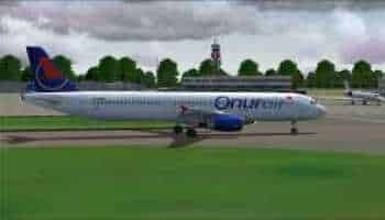 FSX A321 Onur Air Textures