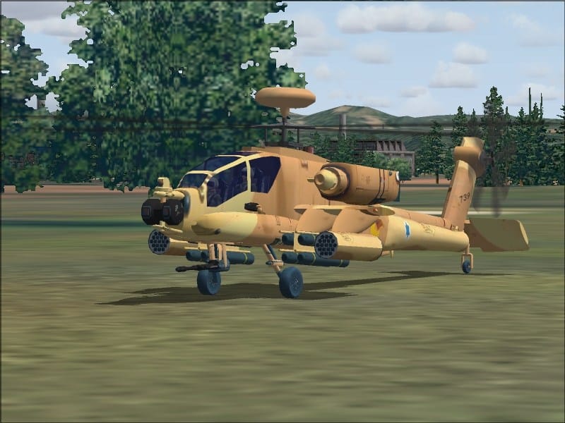 FSX AH-64 Apache