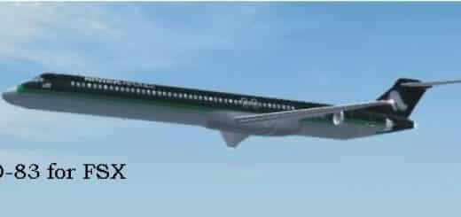 FSX AI MD-83 made Flyable