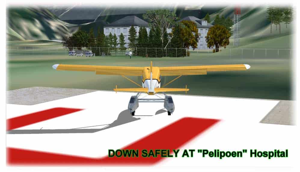 FSX Adventure flight in the Italian Alps.