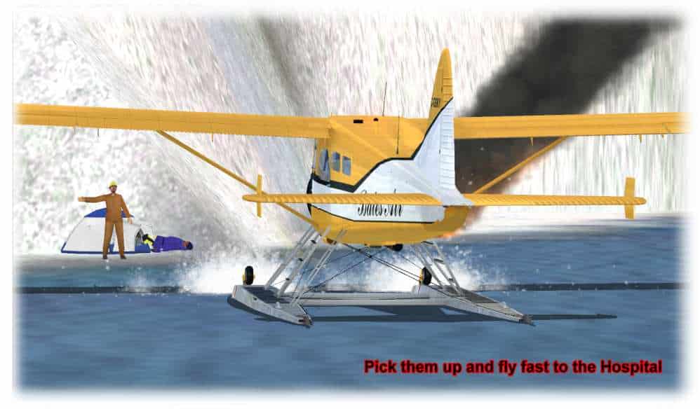 FSX Adventure flight in the Italian Alps