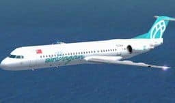FSX Air Bagan Fokker F-100