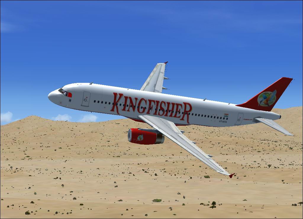 FSX Airbus A320-300 Kingfisher Airlines