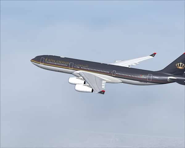 FSX Airbus A340-200 Royal Jordanian Airlines