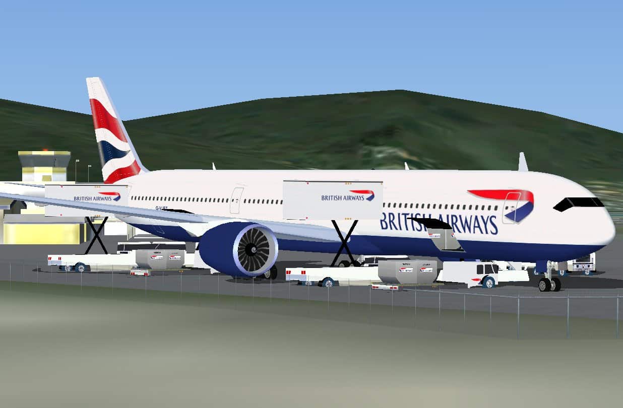 FSX Airbus A350-1000 XWB (Extra Wide Body) British Airways