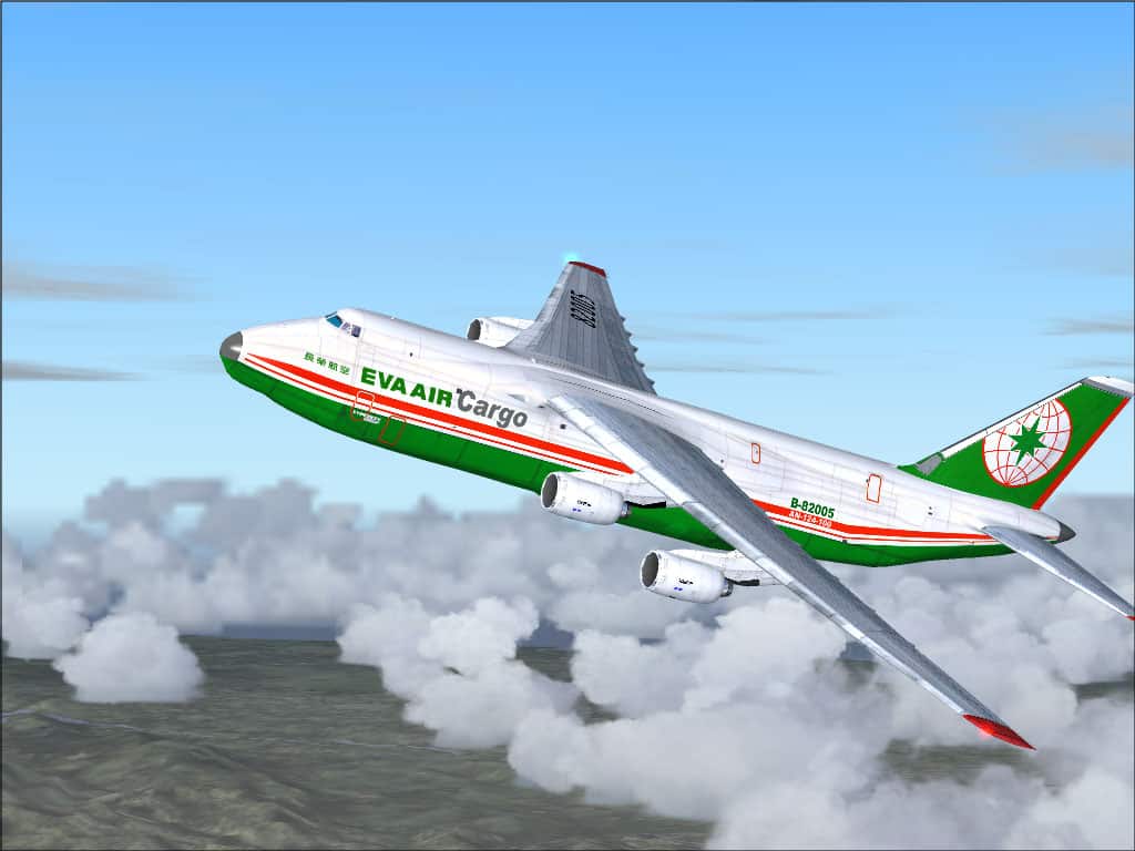 FSX Antonov AN-124 Eva Air Cargo.