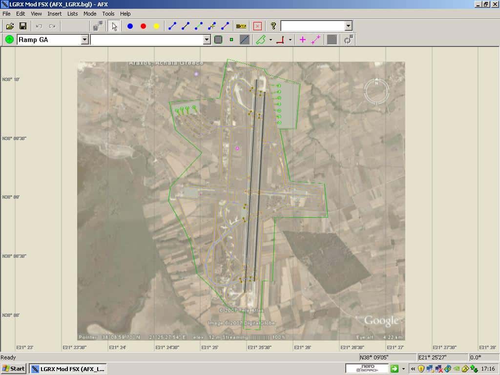 FSX Araxos Airforce Base, Greece, Scenery