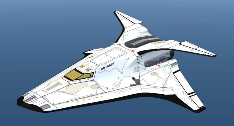 FSX Arkship Odyssey Shuttle