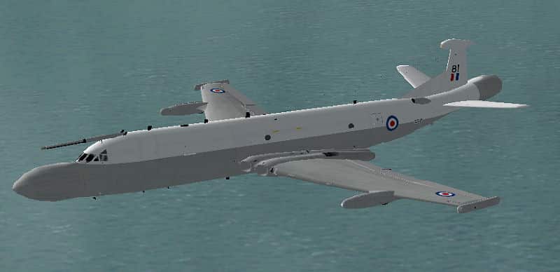 FSX BAe RAF Nimrod AEW (Airborn Early Warning)