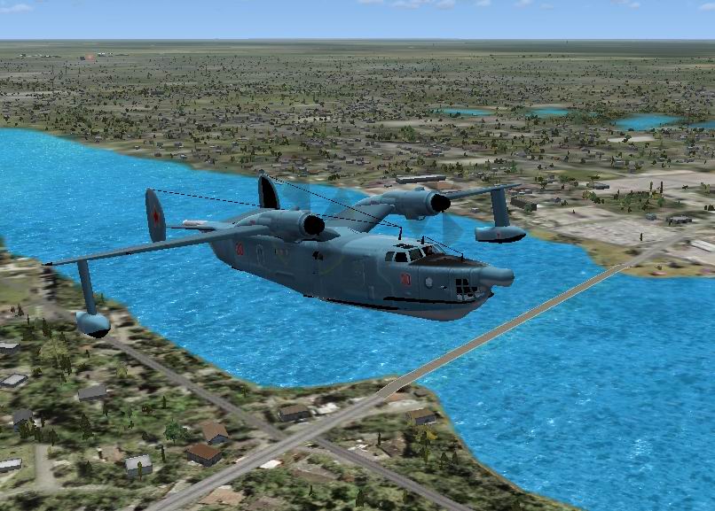 FSX Beriev BE-12 Russian Navy.