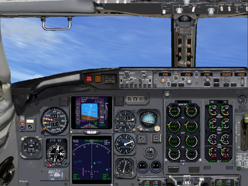 FSX Boeing 737-400 Panel