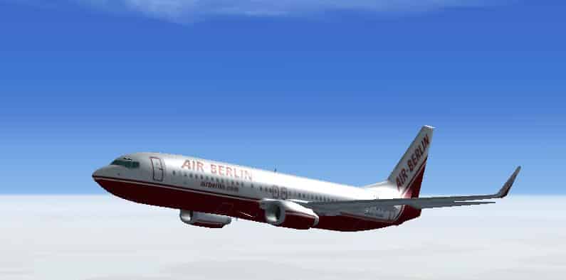 FSX Boeing 737-800 Air Berlin Textures only