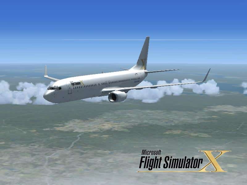 FSX Boeing 737-800 ‘FSX’ Livery Textures only
