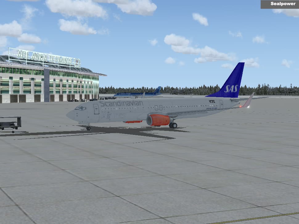 FSX Boeing 737-800 SAS Textures.