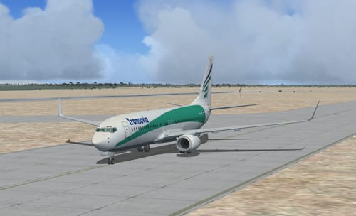 FSX Boeing 737-800 Transavia Textures only