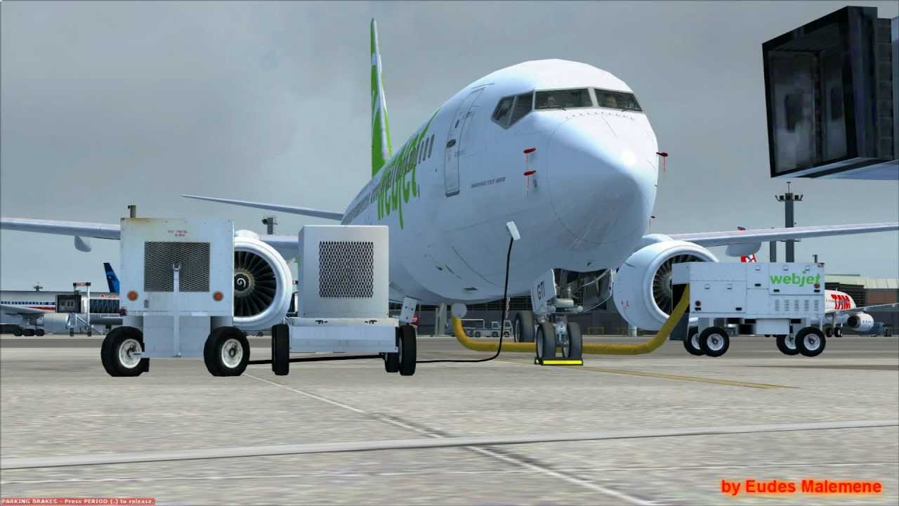 FSX Boeing 737-800 WEBJET Brazil Textures