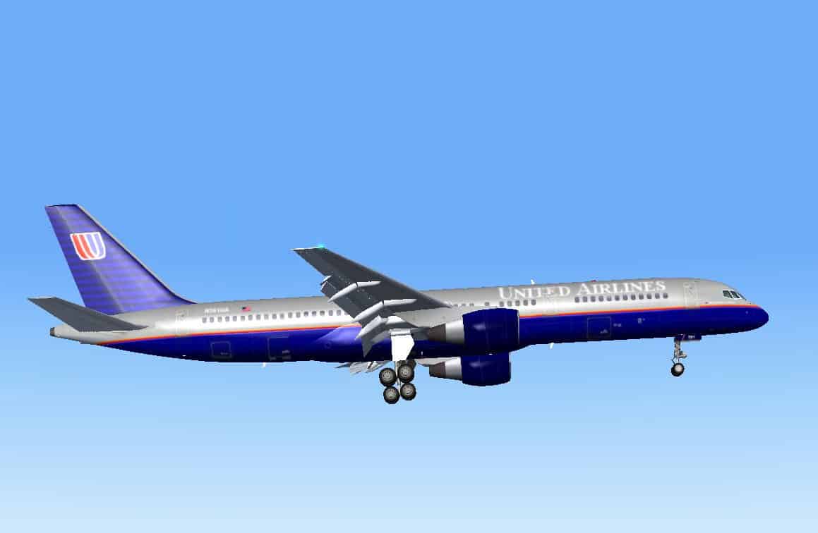 FSX Boeing 757-222 United Airlines