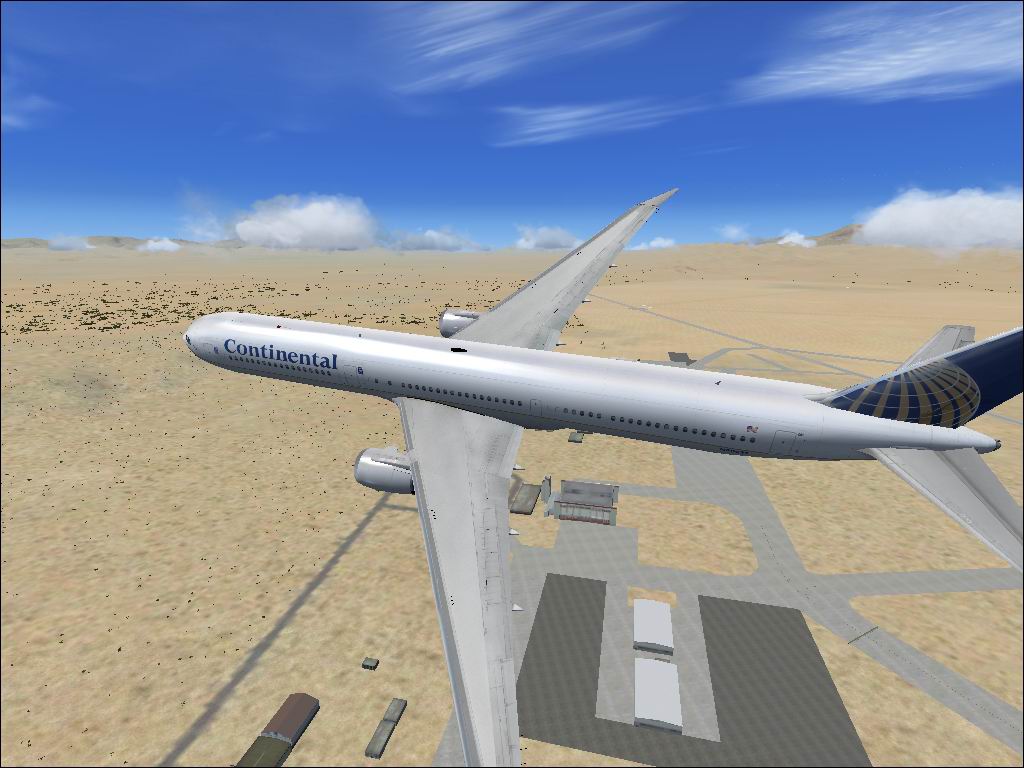 FSX Boeing 767-400 Continental Airlines