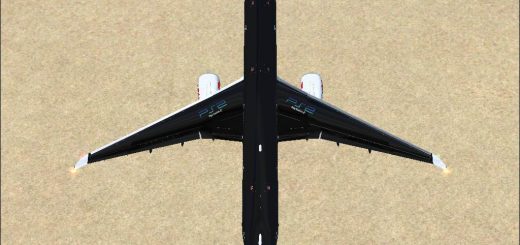 FSX Boeing 777-300 Playstation 2 Party Plane