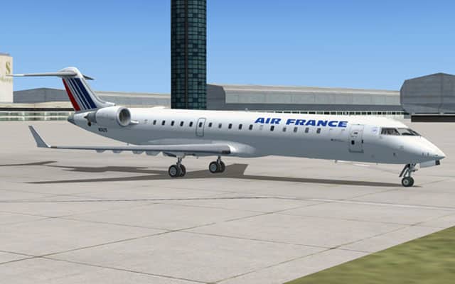 FSX Bombardier CRJ 700 Air France Textures only
