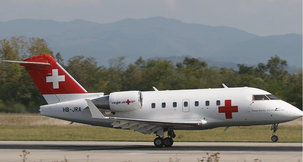 FSX Bombardier Challenger 604 Medevac Package