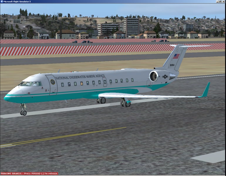 FSX CRJ-200ER NUMA Textures only