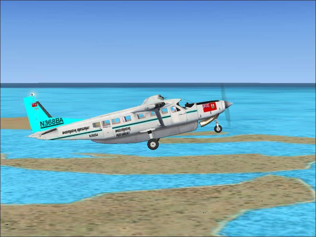 FSX Cessna C208B Bermuda Airways Textures only