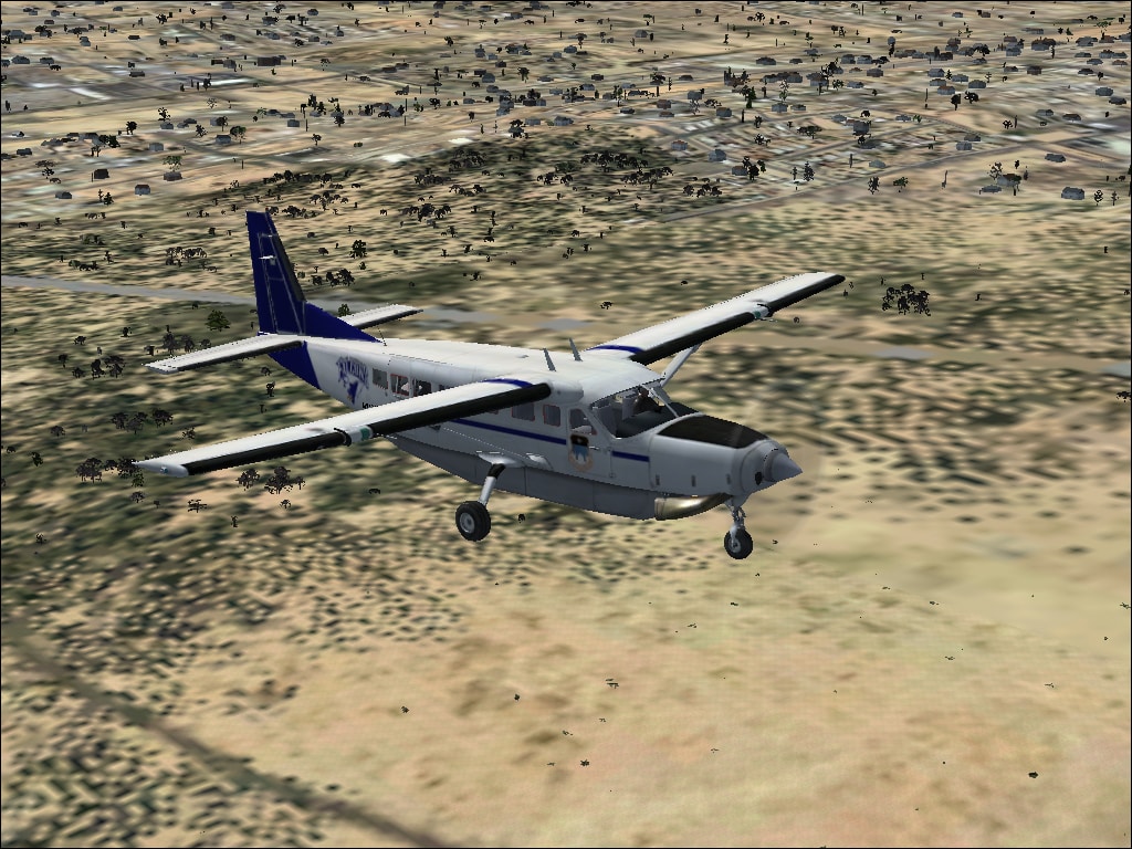 FSX Cessna C208B USAFA Textures only.