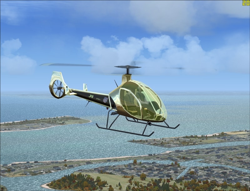 FSX Dynali H2S Textures only