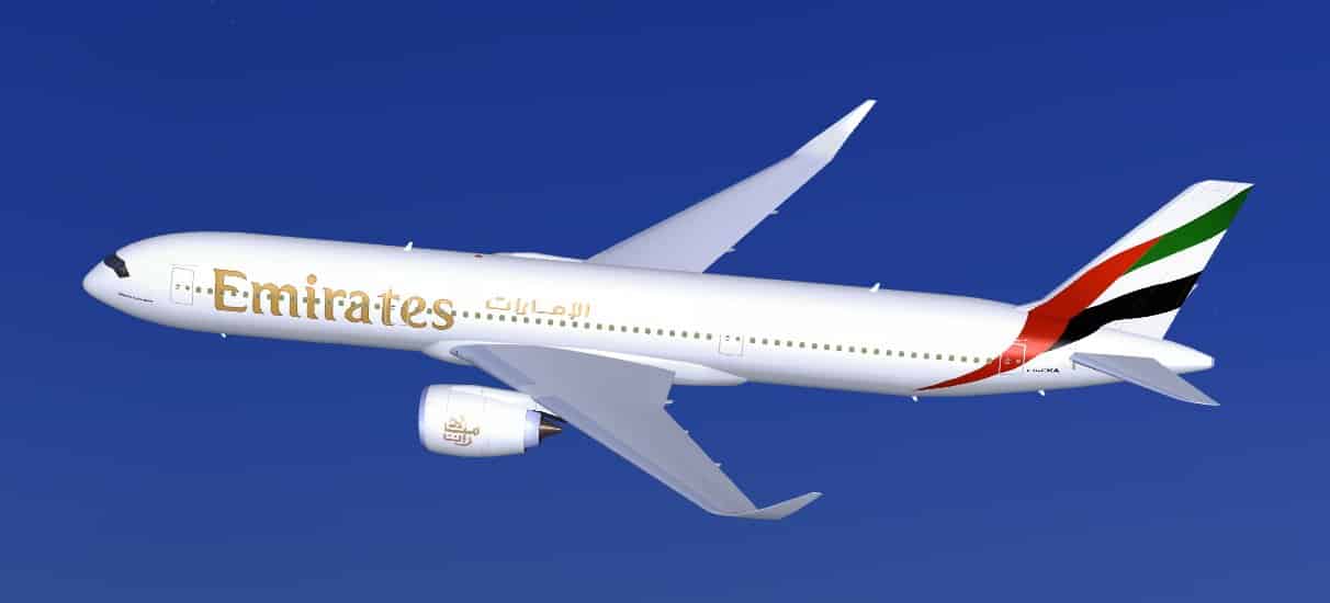 FSX Emirates Airbus A350-900(R) XWB