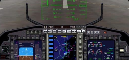 FSX F-15 Panel