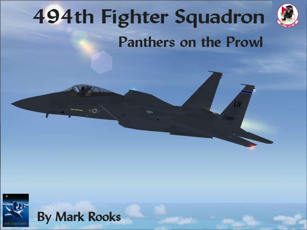 FSX F-15 Strike Eagle 494th FS Panthers
