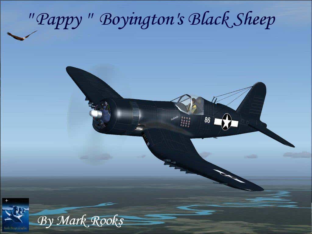FSX F4 Corsair Black Sheep Squadron.