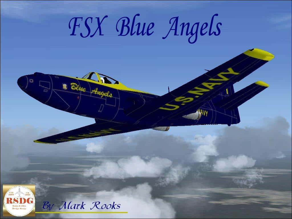 FSX FH1 Phantom Blue Angels.