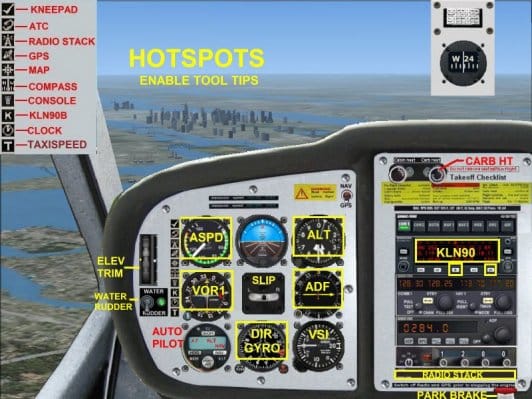 FSX Flight Design CTsw Floats Package.