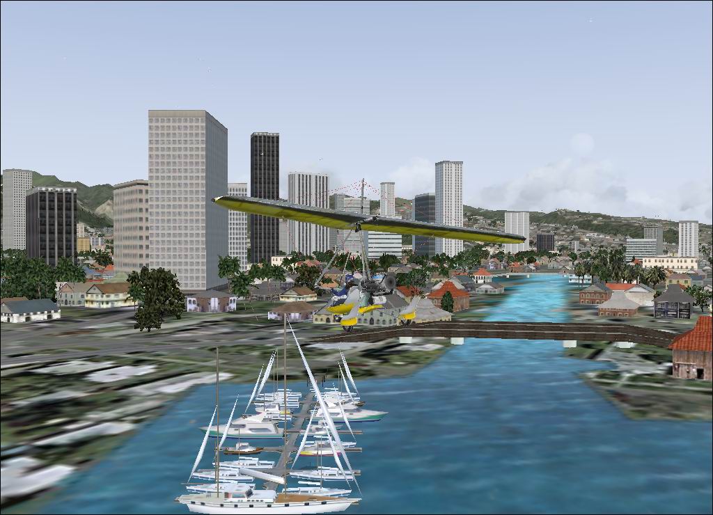 FSX Honolulu Yacht Harbour