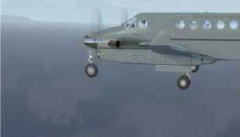FSX King Air 350 Snow camo Textures only