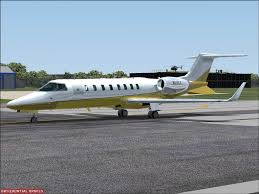 FSX LearJet 45 Gold Textures (Updated)