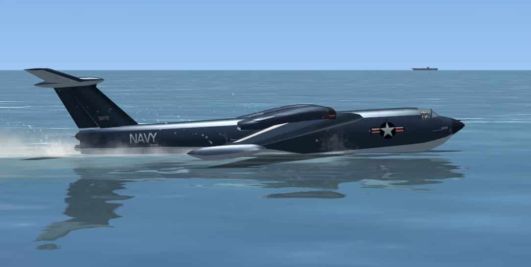 FSX Martin P6M2 Seamaster.
