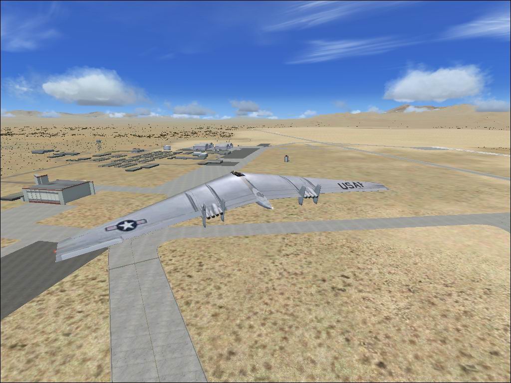 FSX Northrop YB-49 Flying Wing