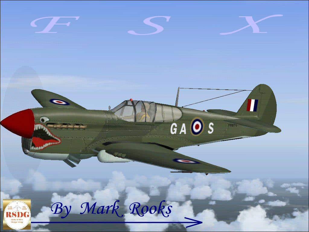 FSX P- 40 Warhawk RAF 112 Sqn