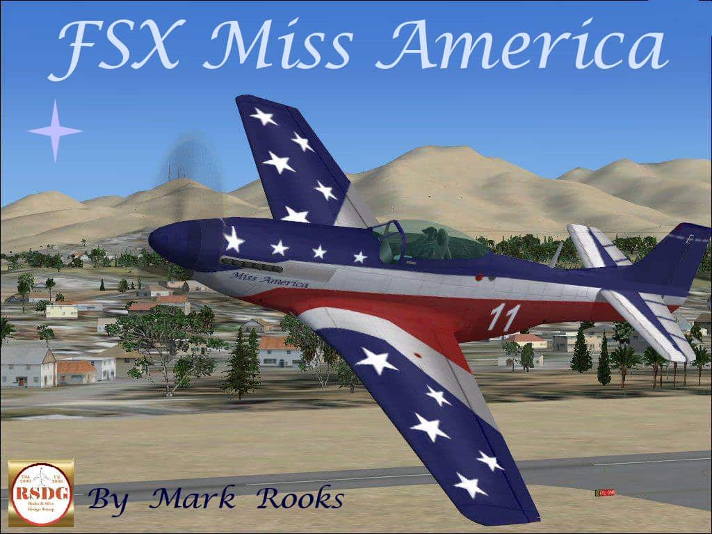FSX P-51D Miss America.