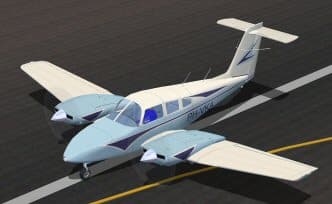 FSX PA-44-180 Piper Seminole Package.