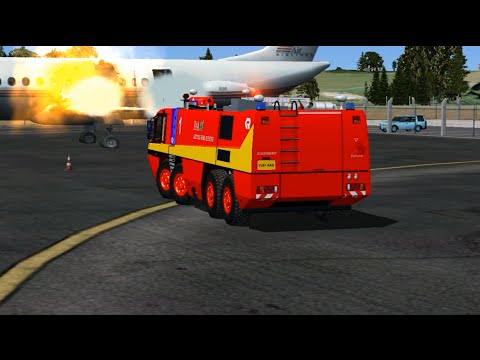FSX Rosenbaur Panther Fire Truck
