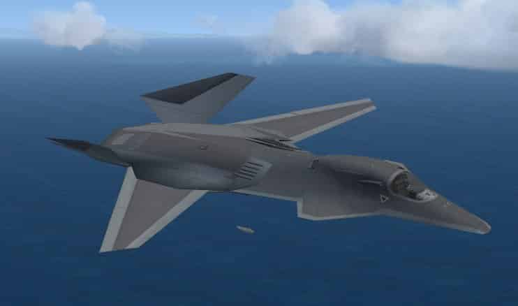 FSX Stealth F/A-37 Talon Package