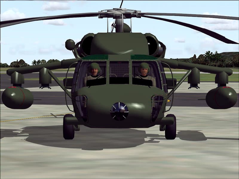 FSX UH-60 Blackhawk Brasilian Army and Brazil Air Force Package