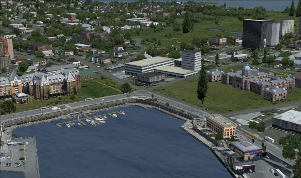 FSX Victoria, Canada area scenery Part 1 - Microsoft Flight Simulator X Mod