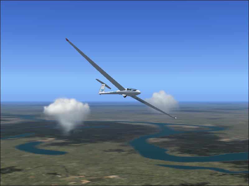 FSX/2004/FS2002 Whole Mississipi , Soaring Scenery