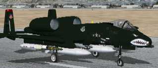 FSX/FS2004 A-10 Thunderbolt II23rd FG, 76th FS Textures only