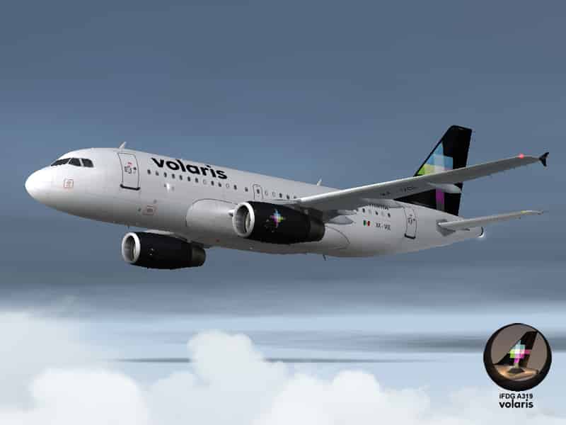 FSX/FS2004 A319-100 Volaris
